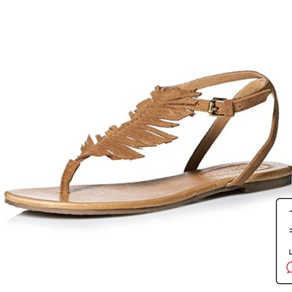 Corso Como Cayman Feather Sandal 7.5